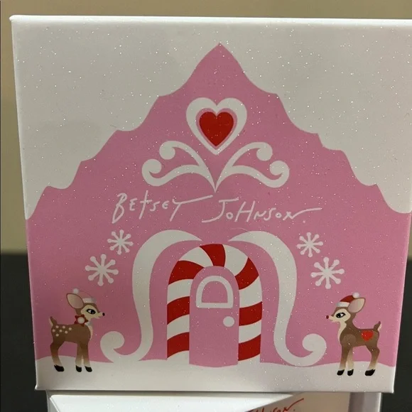 Betsey Johnson | Whimsical Christmas Gingerbread Earrings - Picture 2 of 8